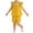 Yellow, variant on Girls Shorts Set Cute 2 Piece Outfits Ruffle Floral Cap Sleeve Cami Tops Baggy Shorts Casual Summer Suit Yellow 2 Years