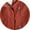 Rust, variant on Womens Winter Lightweight Hooded Anorak Jacket Short Faux Fur Coat Ski Jacket