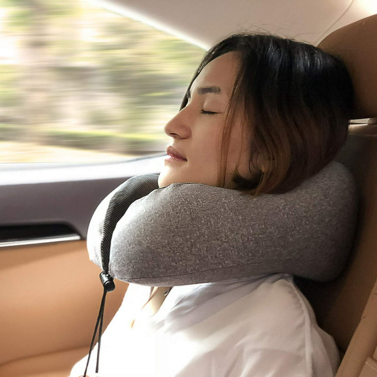Power of Nature Travel Pillow Luxury Memory Foam Neck & Head