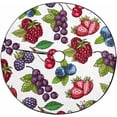 thumbnail image 1 of FMSHPON Berries Pattern Xmas Christmas Tree Skirt Stand Mat for Holiday Party Decoration Indoor Outdoor 36 inches, 1 of 3