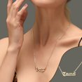 thumbnail image 4 of Collar elegante tema amistad Qarigey Doce signo del zodiaco cadena colgante para amante Festival regalos tauro oro, 4 of 6