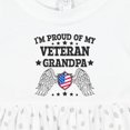thumbnail image 4 of Inktastic I'm Proud of My Veteran Grandpa Girls Baby Dress, 4 of 5