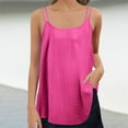 thumbnail image 2 of Holzkary Womens Tank Tops Eyelet Embroidery Sleeveless Camisole Summer Clothes Scoop Neck Flowy Shirts Summer Tank Tops Embroidery Sleeveless Loose Fit Neck Blouse Cute for Womens Trendy Hot Pink 4Xl, 2 of 5