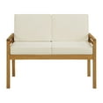 thumbnail image 3 of Alaterre Furniture Okemo Acacia Wood Outdoor Couch, 3 of 10