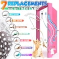thumbnail image 3 of Juguete colgante para gatos LEKEWPET retráctil con 7 piezas de recambio, 3 of 5