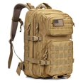 Large Military Tactical Backpack with Zippers
