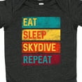 thumbnail image 4 of Inktastic Skydiving Eat Sleep Skydive Repeat Boys or Girls Baby Bodysuit, 4 of 5
