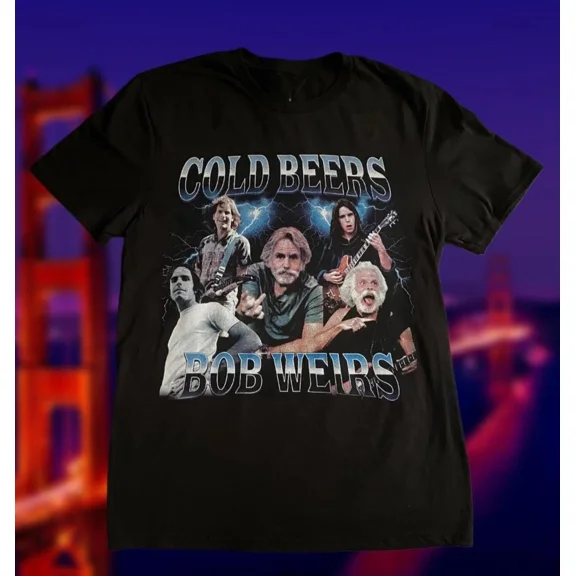 VINTAGE Cold Beers and Bob Weirs T-SHirt