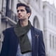 thumbnail image 2 of Bufanda de invierno para hombre Cashmere Feel Bufandas Regalos para hombres, 2 of 4