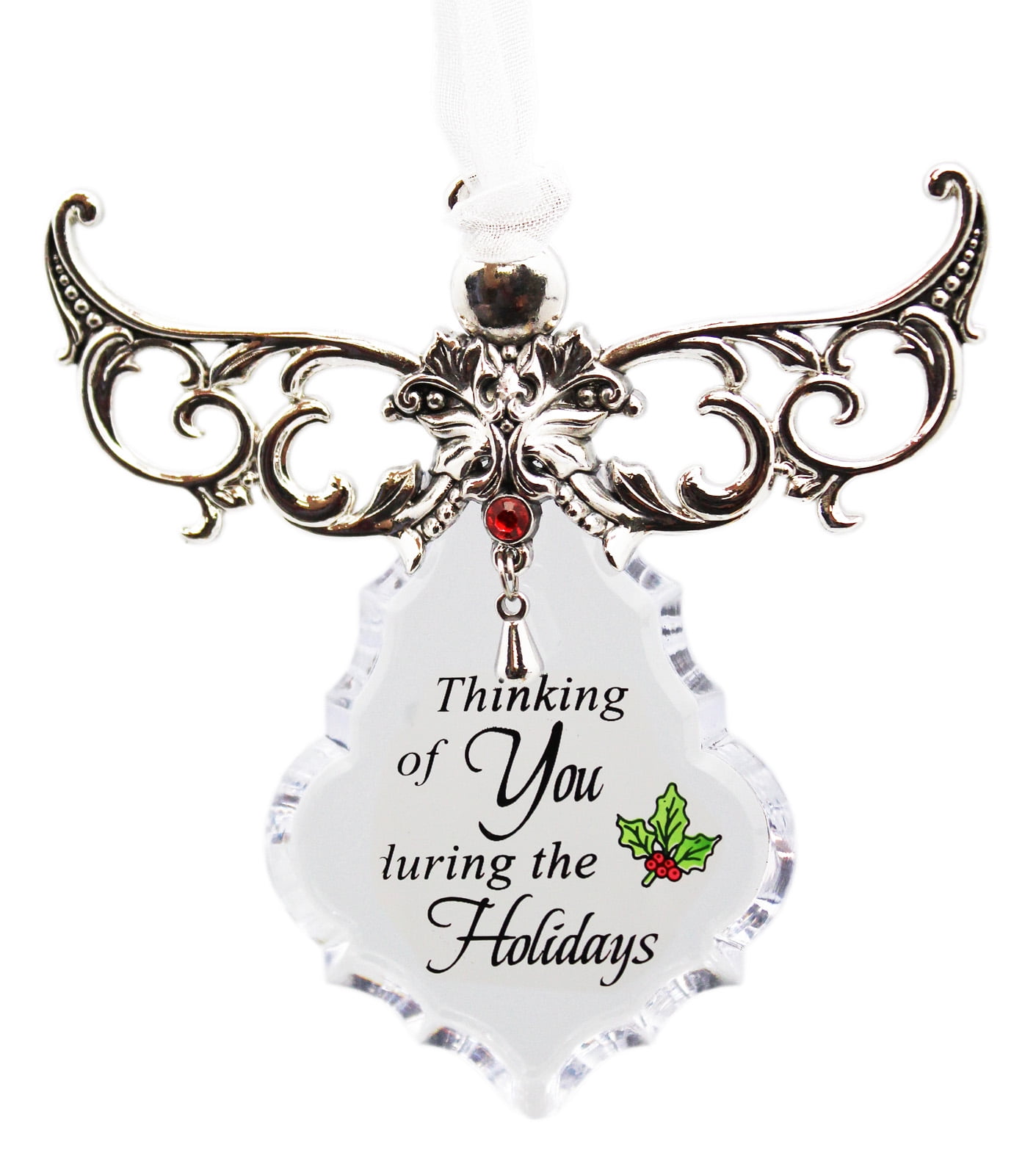 Ornament Ganz 3d Angel Ornament with Hanging heart Sisters are a Blessin EX20958