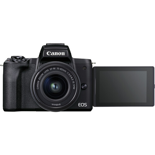 Canon EOS M50 Mirrorless Camera with 15-45mm Lens Video 2680C067