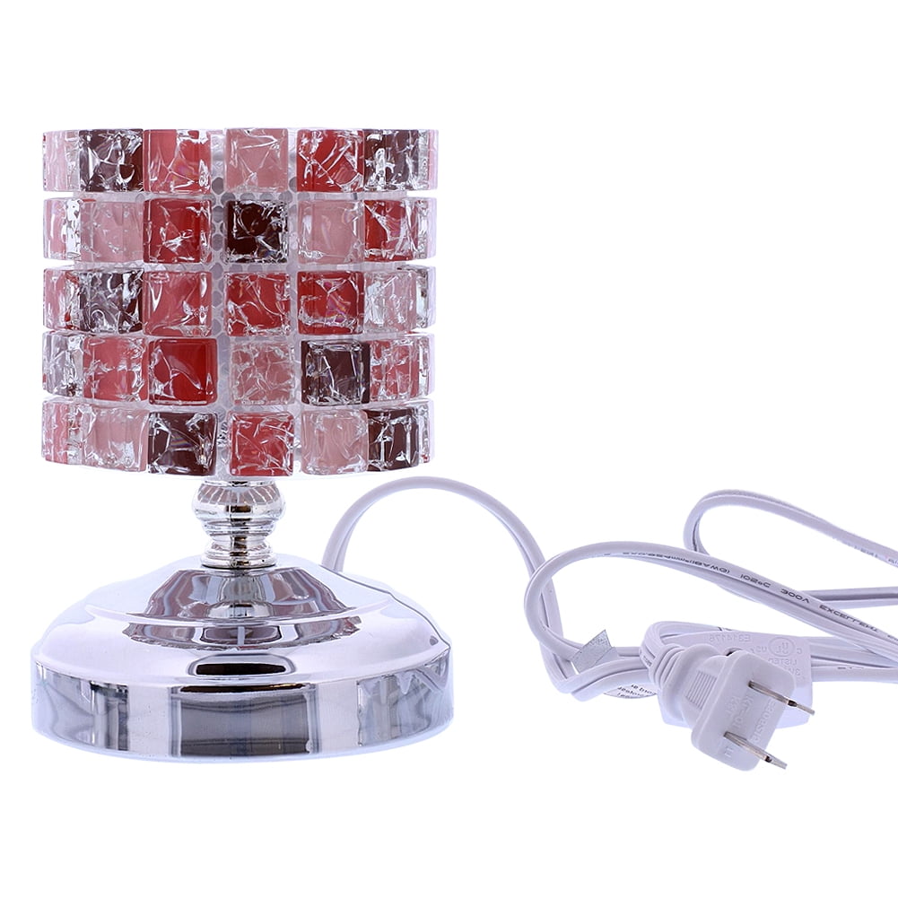 Electric Incense Oil Burner with Tri Color Led in Silver finish