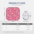 thumbnail image 3 of Balery 2 Piece Strawberry Cake Car Windshield Sun Shade|Foldable Front Windshield Shade for Car Front Window for Most Sedans SUV Truck-, 3 of 7