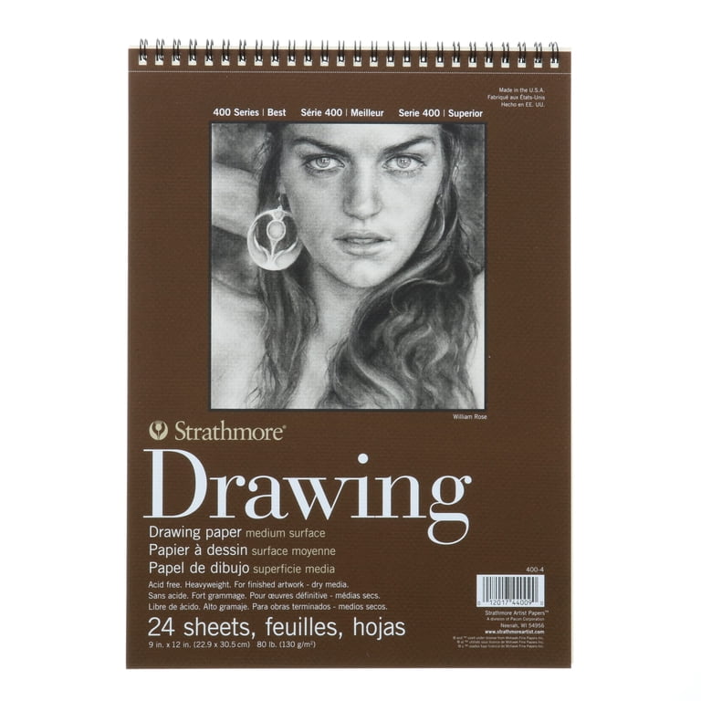 Strathmore 400 Series Drawing Pad, 9 x 12 Inches, 24 Sheets photo 1