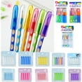 thumbnail image 4 of Qyaukm 5 Pieces Pencil Cap - Pencil Tip Protector Colorful Plastic Cover Pencils Extender Holders Pen Toppers for Student Classroom Office Gifts Stationery Supplies - Yellow, 4 of 8