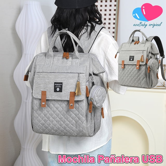 Mochila Pañalera Ecobaby Original