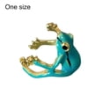 thumbnail image 6 of SmartBy 1/3Pcs Frog-Shaped Ring Set Alloy Electroplated Finger Ring Festivals Parties Dates Gatherings Accessories, 6 of 7