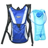 MOSOS Cycling Hydration Pack Water Backpack Hiking Climbing Pouch with 2L Hydration Bladder-Blue