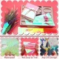 160 Sheets Rainbow Cellophane Sheets, 7.5x7.5 Inch Cellophane Wrap ...