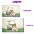 thumbnail image 5 of Easter Egg Brussels Griffon Bunny Ear Welcome Spring Truck Indoor Rug Griff Dog Lover Carpet Living Bed Room Sofa Home Decor - 12002, 5 of 5