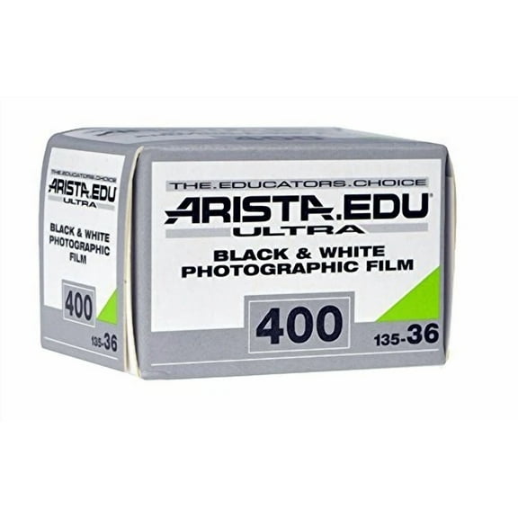STAR- Arista Edu Ultra 400 Bw Negative Film 35Mm Roll Film 36 Exposures #190364