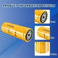 thumbnail image 4 of 1R-0749 Fuel Filter Compatible With Caterpillar Cat Engine Engine Fuel Filter Elements Kit Replaces LFF5823B LFF2749 308-9679 33674 FF5264 1PACK, 4 of 5