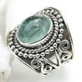 thumbnail image 5 of Natural Aquamarine Ring, 925 Sterling Silver Ring, Blue Gemstone Ring, Unisex Ring, Wide Band Ring, Statement Ring, Designer Ring, Gift Item, 5 of 8