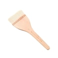 thumbnail image 1 of Methold Pincel de pelo de cabra blanco suave, mango de ligero, pinceles para pintura al óleo para trabajo de fondo, acuarela Type9 NO9, 1 of 6