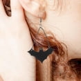 thumbnail image 2 of 1 Set Halloween Pendiente Collar Conjunto Collar de encaje Bate Pendiente Colgante, 2 of 6