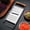 Silver-A, variant on Stainless Steel Foldable Grater, 11 x 4.3 Inch Double Sided Kitchen Grater, Ergonomic Handle Multi Functional Cheese Grater for Potatoes Vegetables