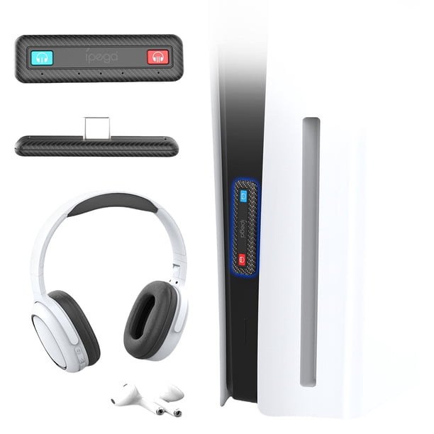 Adaptador USB C Transmisor Audio Compatible Con Dientes para Slim/PS5 Azul