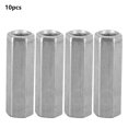 thumbnail image 1 of Noref 10Pcs Hex Nuts, Nuts Hardware, Lock Nuts, For Ship Assembly For Machinery Industry, 1 of 1