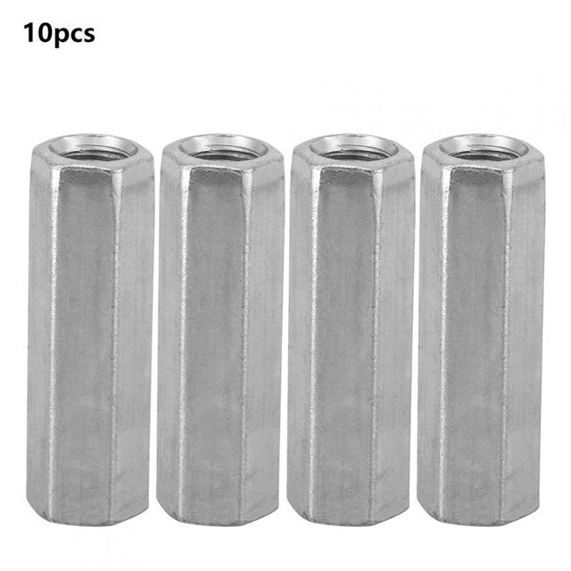 Noref 10Pcs Hex Nuts, Nuts Hardware, Lock Nuts, For Ship Assembly For Machinery Industry