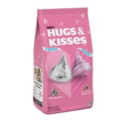 Hershey's Hugs & Kisses Assorted Flavored Valentine's Day Candy, Bag 23.5 oz