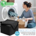 thumbnail image 4 of Paños de Limpieza de Microfibra, 8 Piezas, Toallas de Microfibra, Paños de Limpieza Súper Absorbentes, Reutilizables, Aptos para la Limpieza de la Cocina, el Coche y el Hogar (Negro), 4 of 4