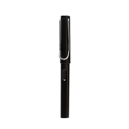- Plastic rod Fountain Pen Extra Fine Nib 0.38mm Students Practicing Word BK