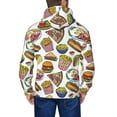 thumbnail image 5 of Zip Up Hoodies for Men - Hot Dog With One Sausage Long Sleeve Comfrt Men'S Fashion Hoodies & Sweatshirts, Jackets for Men Hoodies Pullover Clothing Clothes with Pouch, 5 of 5