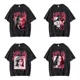 thumbnail image 2 of Camiseta de manga corta de algodón puro estilo coreano Blinktrendy con cuello redondo y lavado urbano de diseño de sensibilidad veraniega, 2 of 4