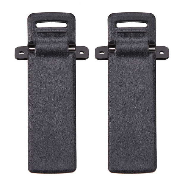 Methold Clip para cinturón trasero Walkie Talkie 5RA para intercomunicador de Radio bidireccional UV5R Teléfono y Comunicación
