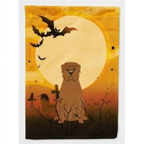 Carolines Treasures BB4339GF Halloween Dogue De Bourdeaux Flag Garden Size