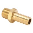 thumbnail image 3 of Brass Barbed Connector Straight Hose Joiner Fitting for Air Fuel Pipe Gas Tubing 7/16in M14x1.5, 3 of 5