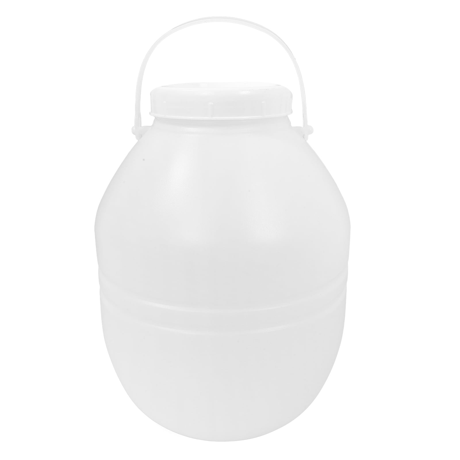 LOLIPPYY White Airtight Storage Jar with Lid for Kitchen Pantry Organization and Food Storage Container