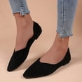 thumbnail image 6 of Quaouag Women's Ballet Flats Comfortable Casual Dressy Shoes,Work Flats Office Shoes Pointed Toe Flats., 6 of 9