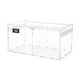 thumbnail image 5 of Terrario ventilado acrílico para reptiles con sistema de salto y jaula de cría. Cuadrícula doble de tamaño L, 5 of 9