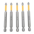 thumbnail image 1 of Ensemble de Bits pour Pilote d'Impact, 5 Pcs Bits pour Maintenance Industrielle, 1 of 8