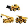 thumbnail image 2 of Mini Vehículo de Ingeniería de Control Remoto 8028 Modelo de 4 Canales Camión Bulldozer Grúa de juguete de regalo Inevent WJ3956-02B, 2 of 7