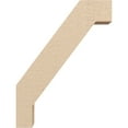 thumbnail image 3 of Ekena Millwork 3"W x 12"D x 16"H Burlington Rough Cedar Woodgrain TimberThane Knee Brace, Primed, 3 of 6