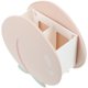 thumbnail image 2 of Cubo decorativo para palillos chinos XCF soporte para cubiertos de encimera color Rosa tamaño 16.50X16.00X5.70cm, 2 of 2