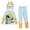 Yellow2, variant on TBWNWG Boys Long Sleeve Rash Guard Sun Swimwear Set for Kids Surfing Beach and Pool Activities