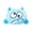 浅蓝精灵, variant on Upgraded dog toy interactive monster plush clucking ball shaking squeaking crazy bouncing toy puppy exercise electronic toy pet electric entertainment